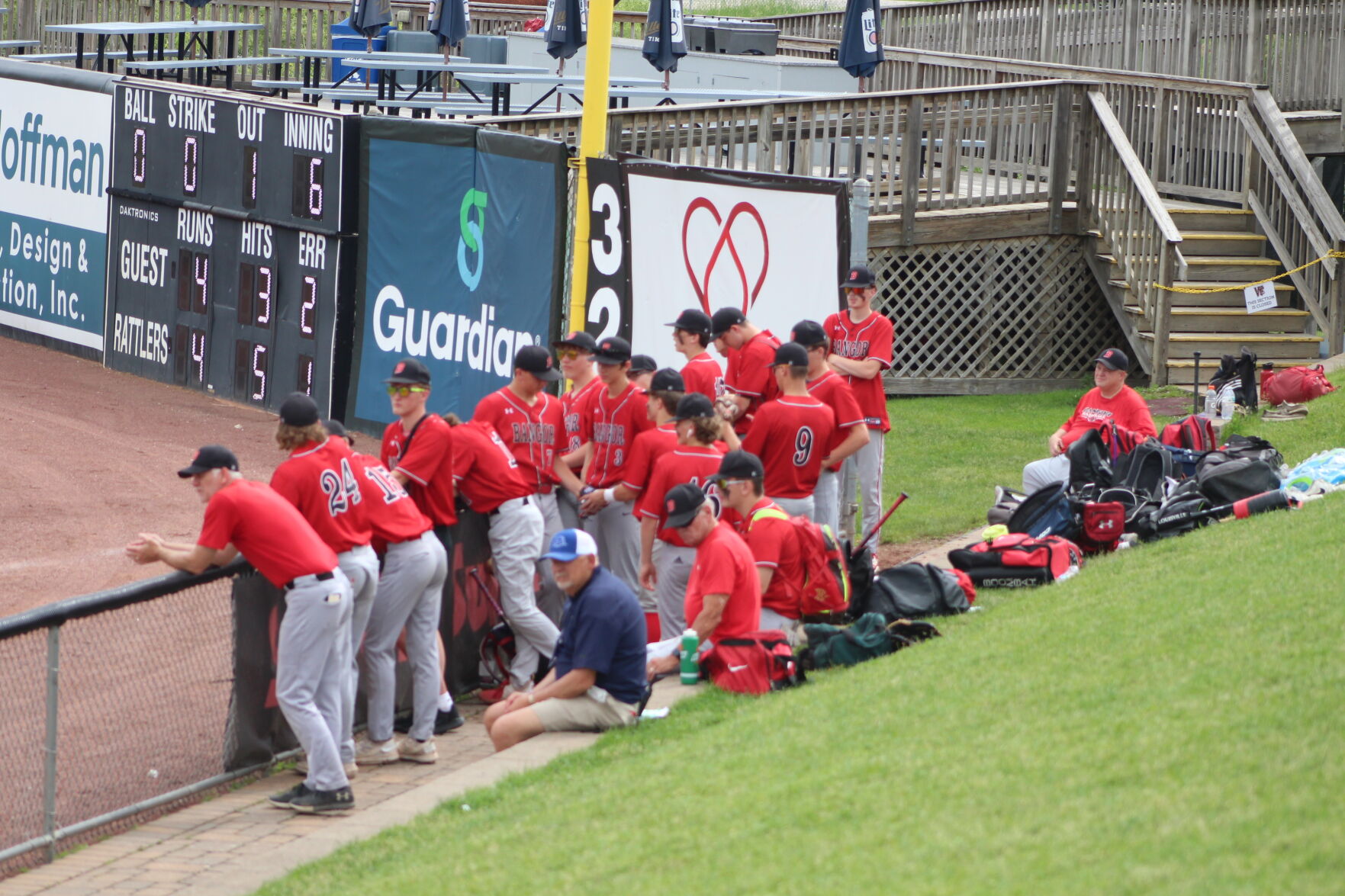 Bangor semifinal baseball